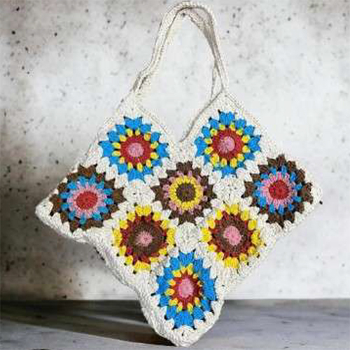 Ladies Crochet Bag - Color: Various Available