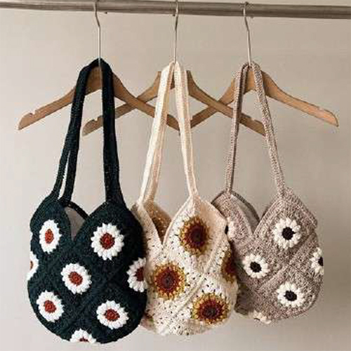 Crochet Fancy Bag - Color: Various Available
