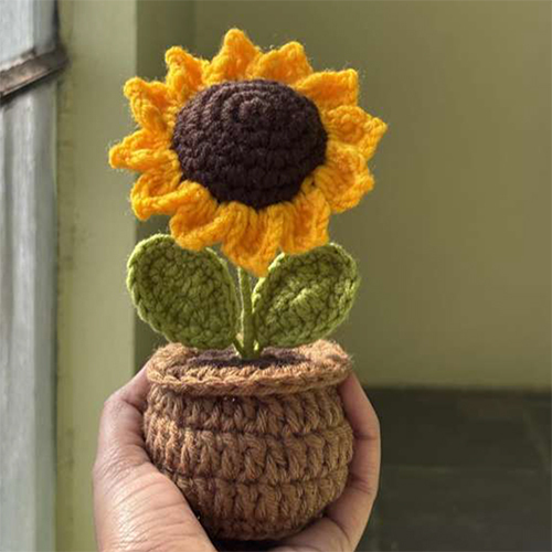 Decorative Crochet Flower - Color: Various Available