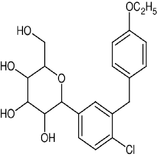 Dapagliflozin - Cas No: 461432-26-8, Molecular Weight: 408.87 G/mol, Appearance: White To Off-white Powder | Medicine Grade, Purity: 98%, Shelf Life: 3 Years