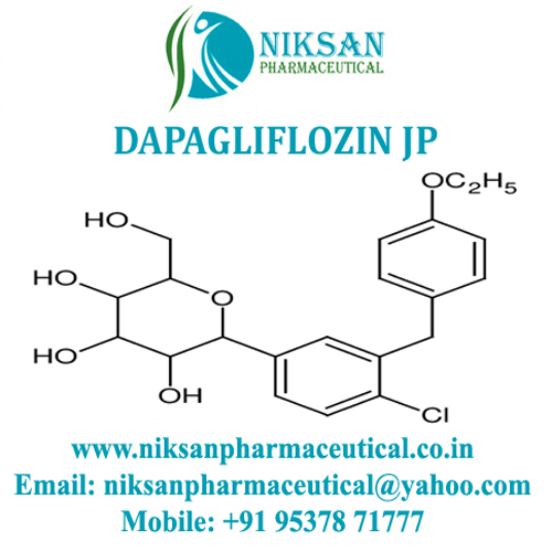 Dapagliflozin - Cas No: 461432-26-8, Molecular Weight: 408.87 G/mol, Appearance: White To Off-white Powder | Medicine Grade, Purity: 98%, Shelf Life: 3 Years