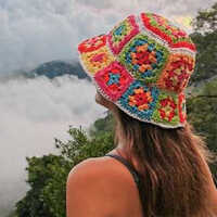 Ladies Crochet Multicolor Beanies - Color: Various Available