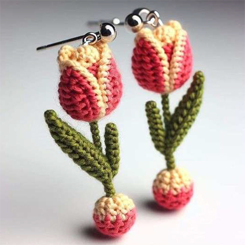 Crochet Earings - Color: Various Available