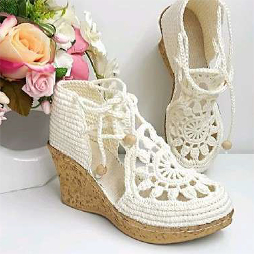 Crochet Fancy Footwear - Color: Various Available