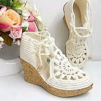 Crochet Fancy Footwear - Color: Various Available