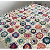 Crochet Fancy Blanket - Color: Various Available