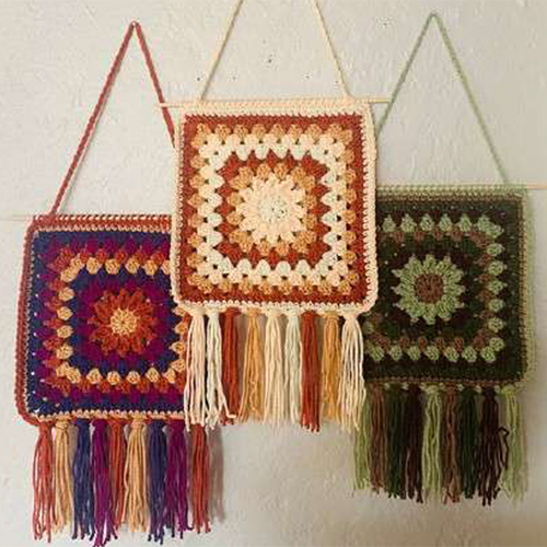 Crochet Wall Decor - Color: Various Available