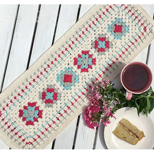 Crochet Table Mat - Color: Various Available