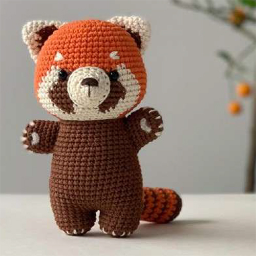 Crochet Bear Toy - Color: Various Available