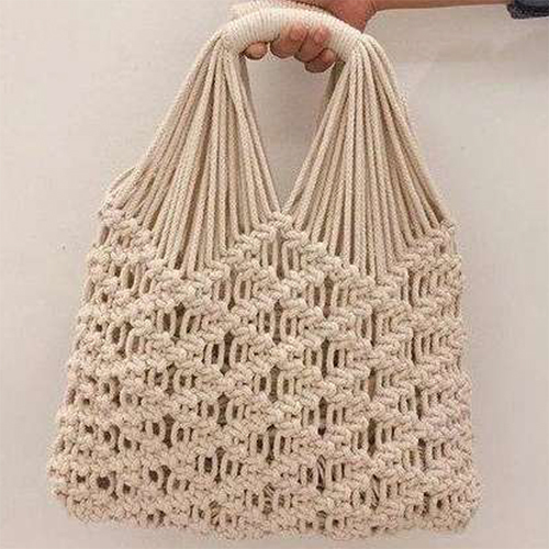 Macrame Hand Bag - Color: Various Available