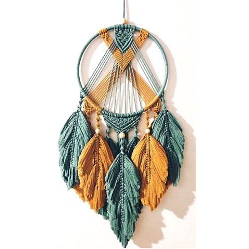 Macrame Wall Hanging Dream Catcher - Color: Various Available