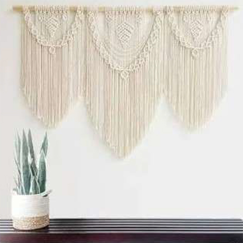 Decorative Macrame Wall Hanging - Color: Various Available
