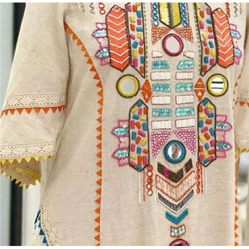 Ladies Embroidery Ethnic Wear - Attributes: Comfortable & Soft
