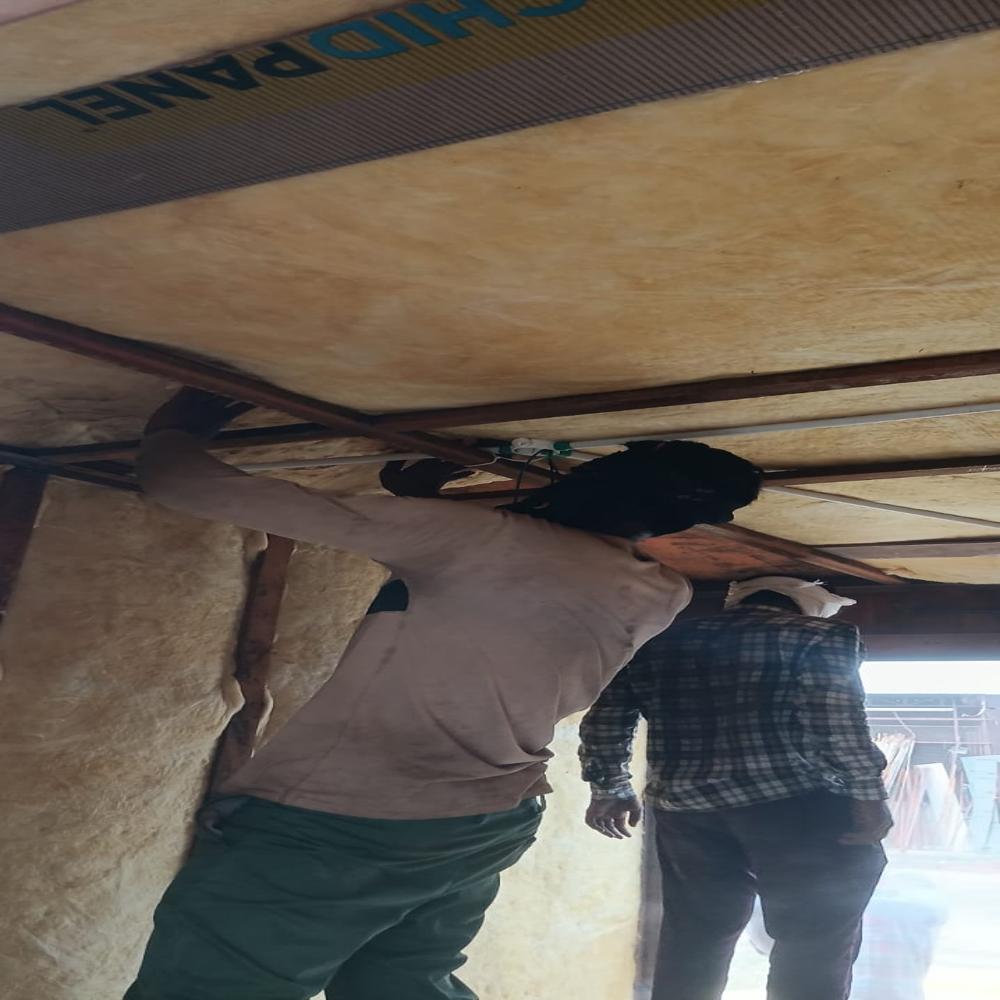 Mild Steel 40x10x8.5ft. Portable Cabin - Color: All Color