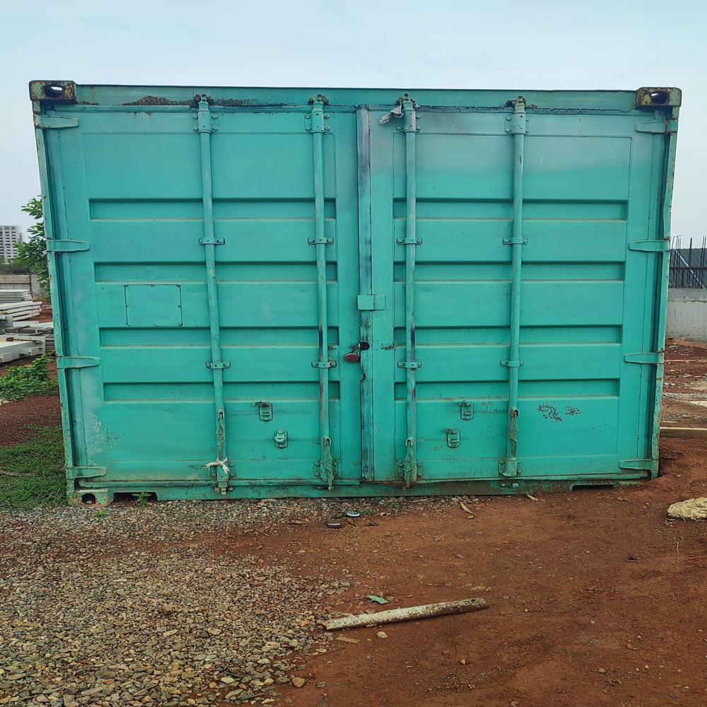 Mild Steel 40x10x8.5ft. Portable Cabin - Color: All Color
