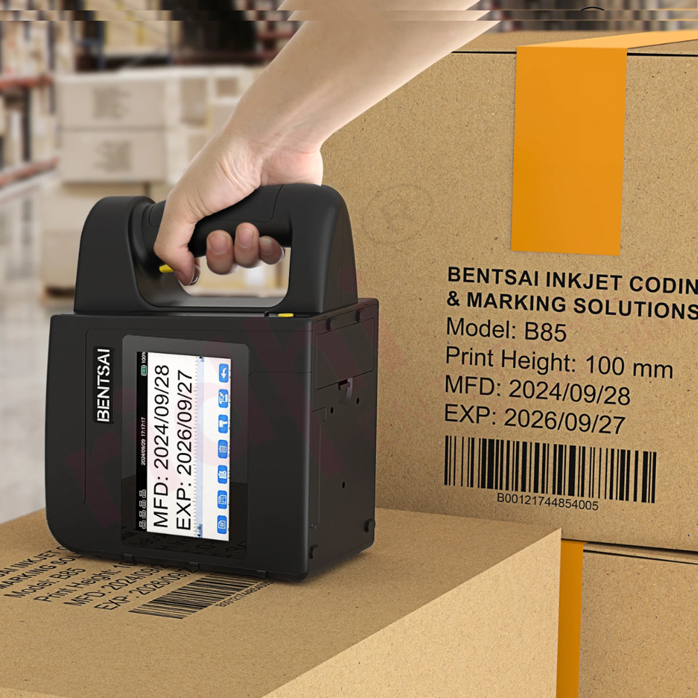 Ridhi Worlds Biggest Handheld Large Character Non-contact Inkjet Printer Model Re - B85 - 100 Mm - Automatic Grade: Semi-automatic