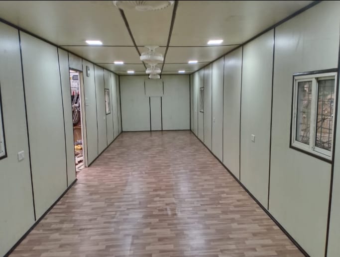 Ms Prefabricated Portable Office Cabin Of Size ( 20X10X8.5) Ft - Color: All Color