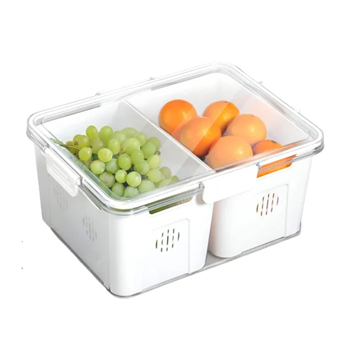 Prime Pick 2 Divider High Organizer - Color: White