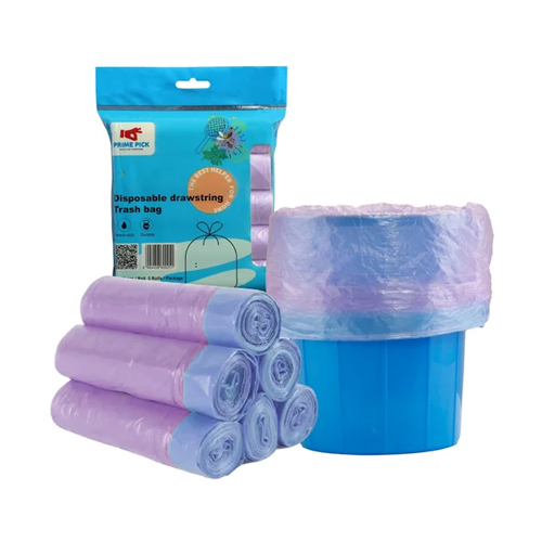 Lavender Disposable Drawsting Trash Bag - Application: Home