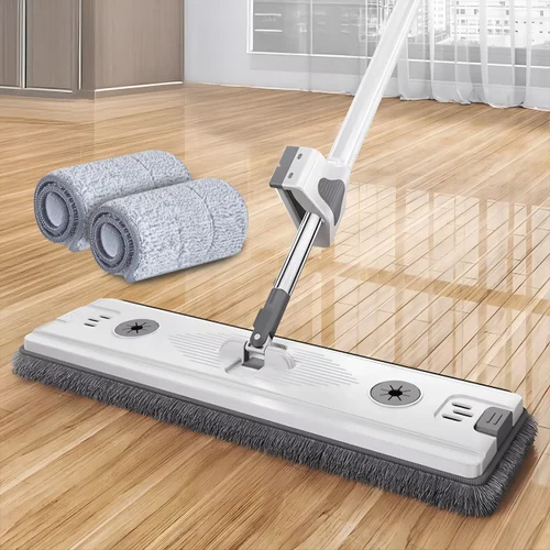Prime Pick Hand Free Mop - Color: White And Gray