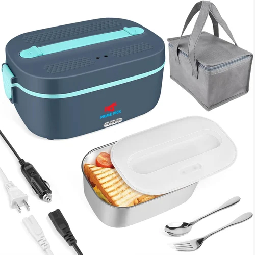Prime Pick Heating Blue Lunch Box - Feature: Durable