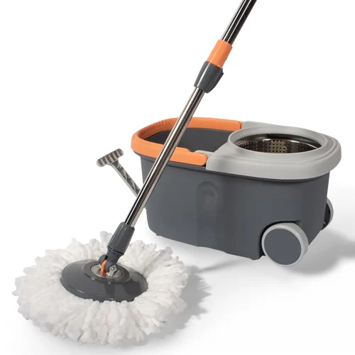 Prime Pick Spin Mop Wheels Basket Mop Stand - Automation Grade: Manual