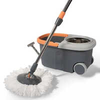 Prime Pick Spin Mop Wheels Basket Mop Stand - Automation Grade: Manual