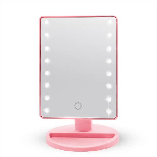 Prime Pick Pink Led Mirror - Size: 5 Mm (Thickness)