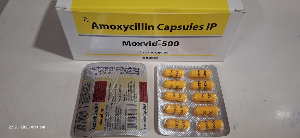 CAP AMOXYCILLIN 500 MG
