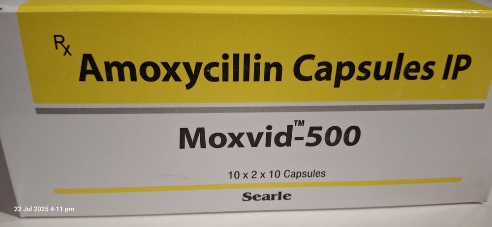 CAP AMOXYCILLIN 500 MG
