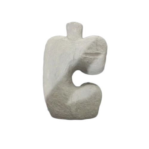 Grey Modern Decorative Paper Mache Flower Vase