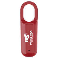 Prime Pick Red Secure Mini Fingerprint Padlock