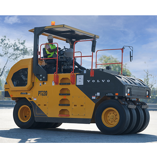 Pt220 Asphalt Compactor - Color: Yellow