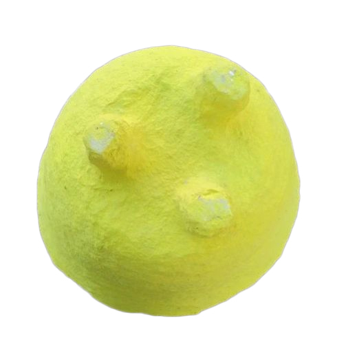 40 Inch Lime Green Handmade Paper Mache Flower Pot