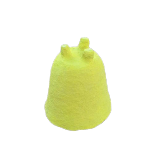 40 Inch Lime Green Handmade Paper Mache Flower Pot