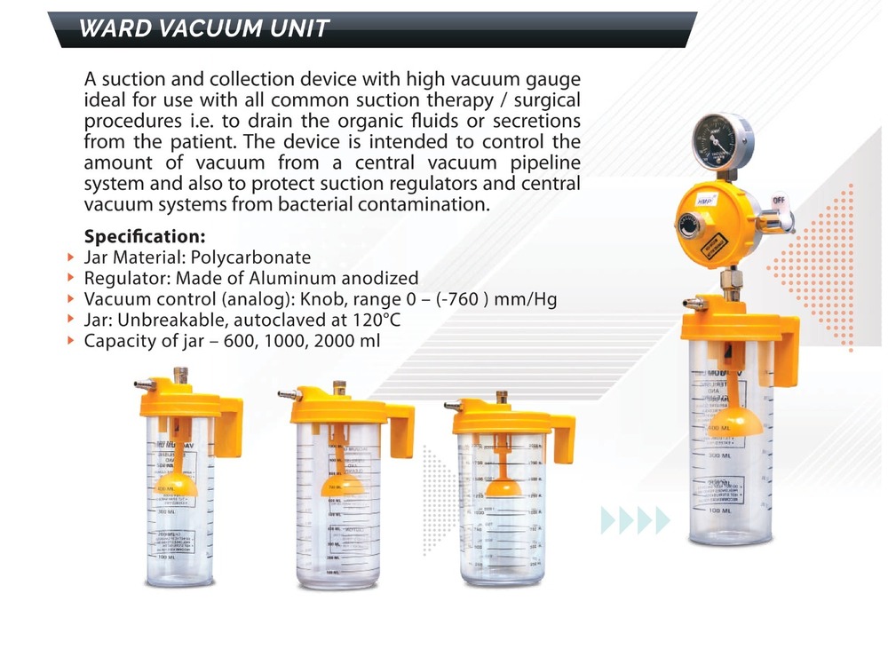 Ward Vacuum Regulator