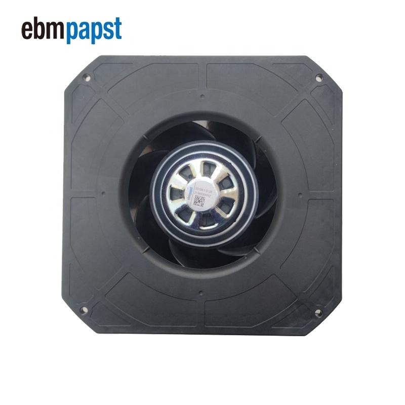 Ebm Papst K3G190-Rc05-03 230V Ac 169W 4120Rpm R3G190- Ec Wire Leads Inverter Centrifugal Cooling Fans - Color: Black