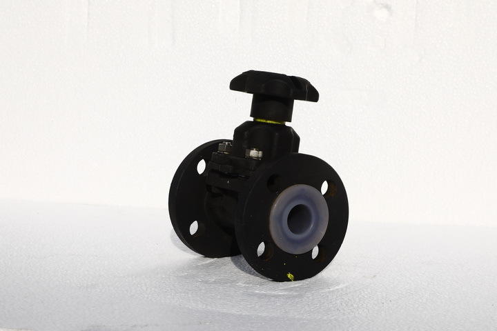 पीएफए लाइन वाली डायाफ्राम वाल्व