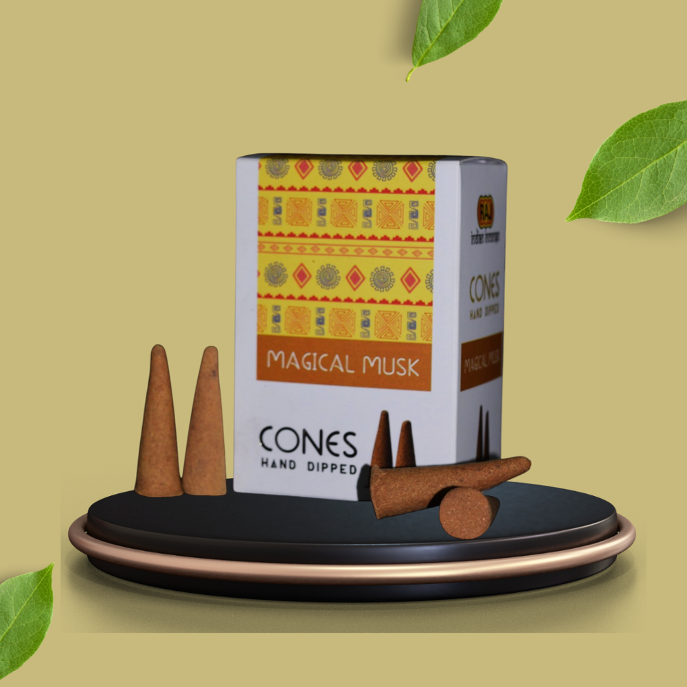 Magical Musk Hand Dipped Incense Cones