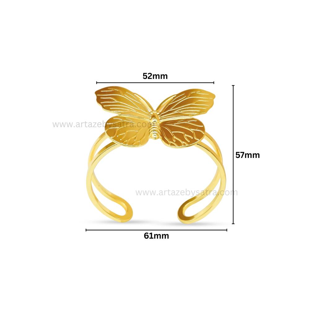Butterfly Brass Kada (High Quality) | Qty : 1pc | K25