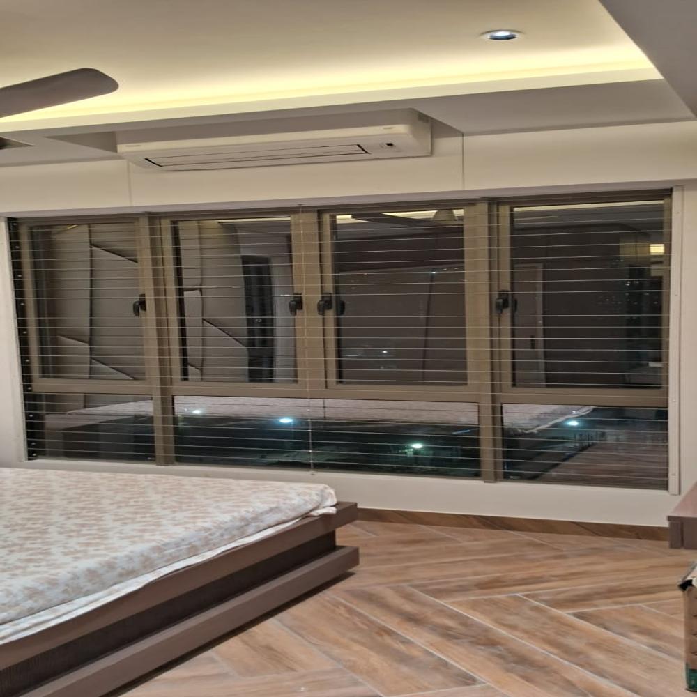 Invisible Grill For Balcony