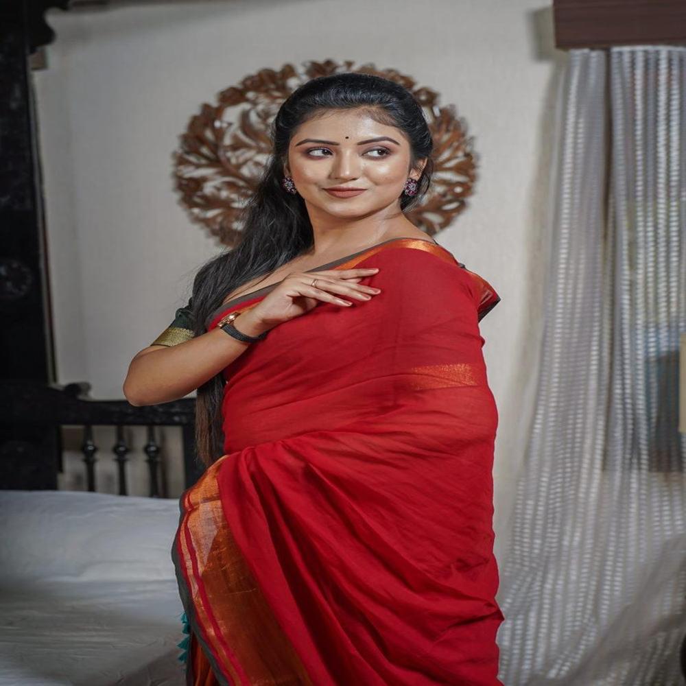 Cotton Saree - Color: Multicolour