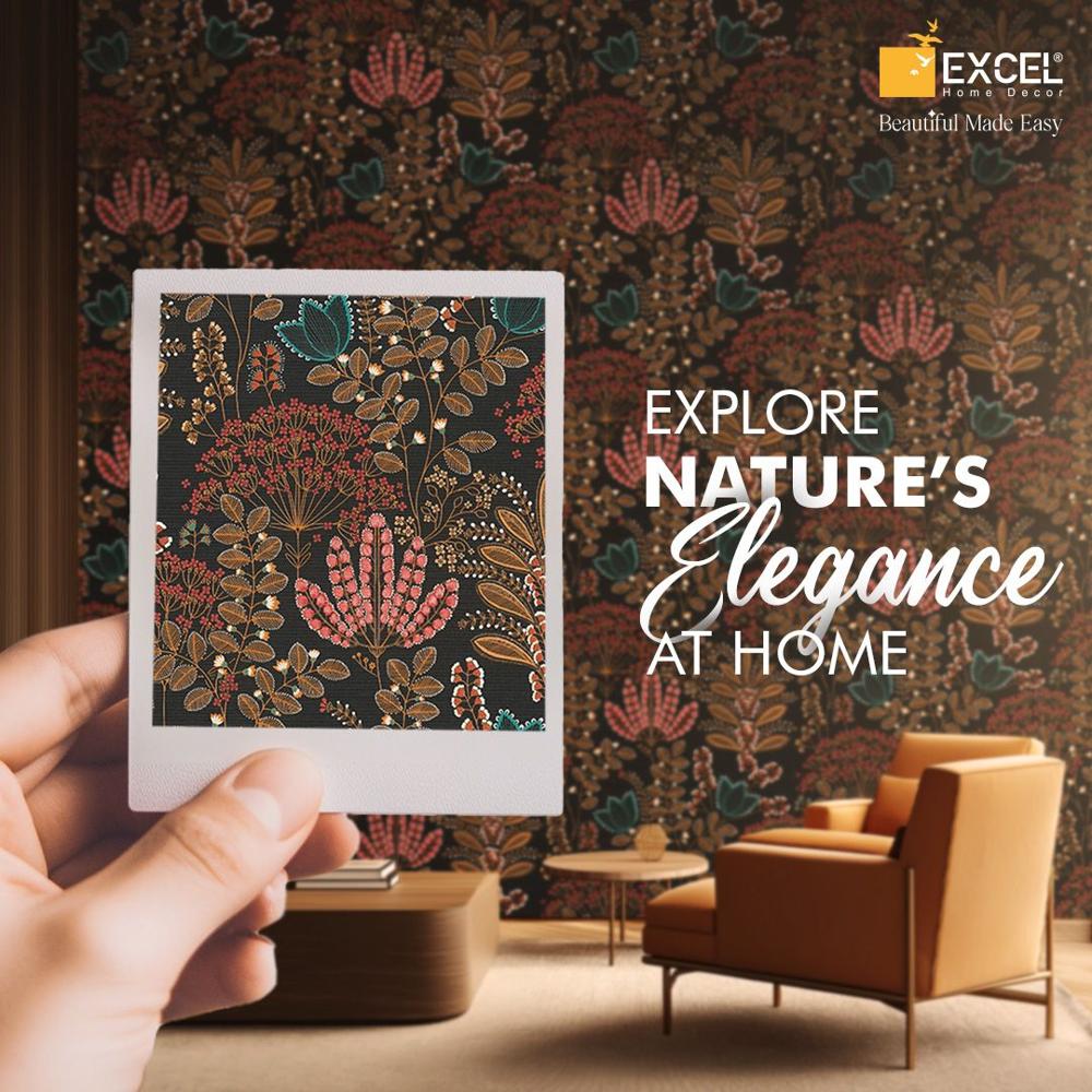 Excel Premium Wallcovering - Decorative Wallpaper For Homes & Offices - Material: Paper