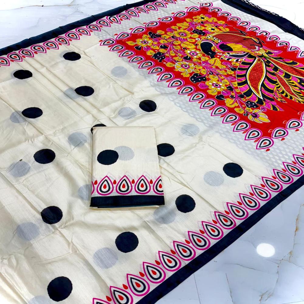 Women Saree - Color: Multicolour