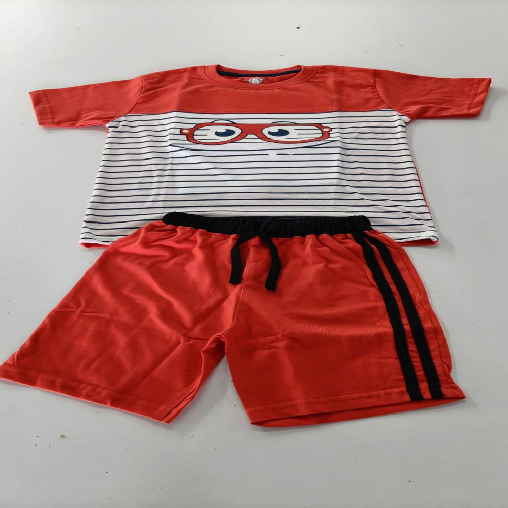 Half Sleeve Baba Suit Summer Hosiery Set