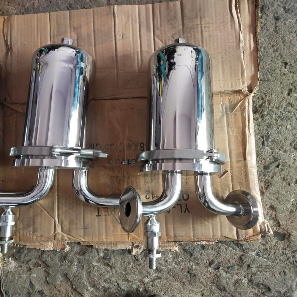 Cartridge Filter Housing - Color: Silver