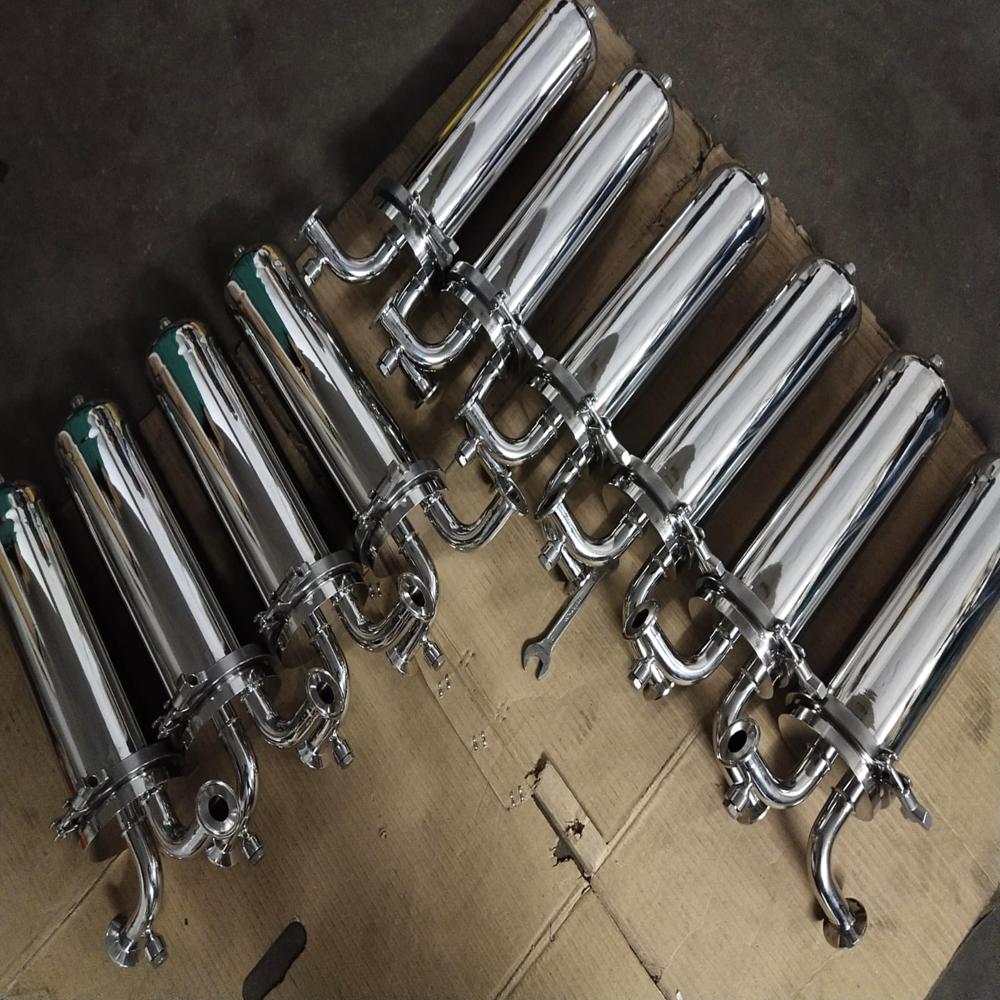 Cartridge filter housing