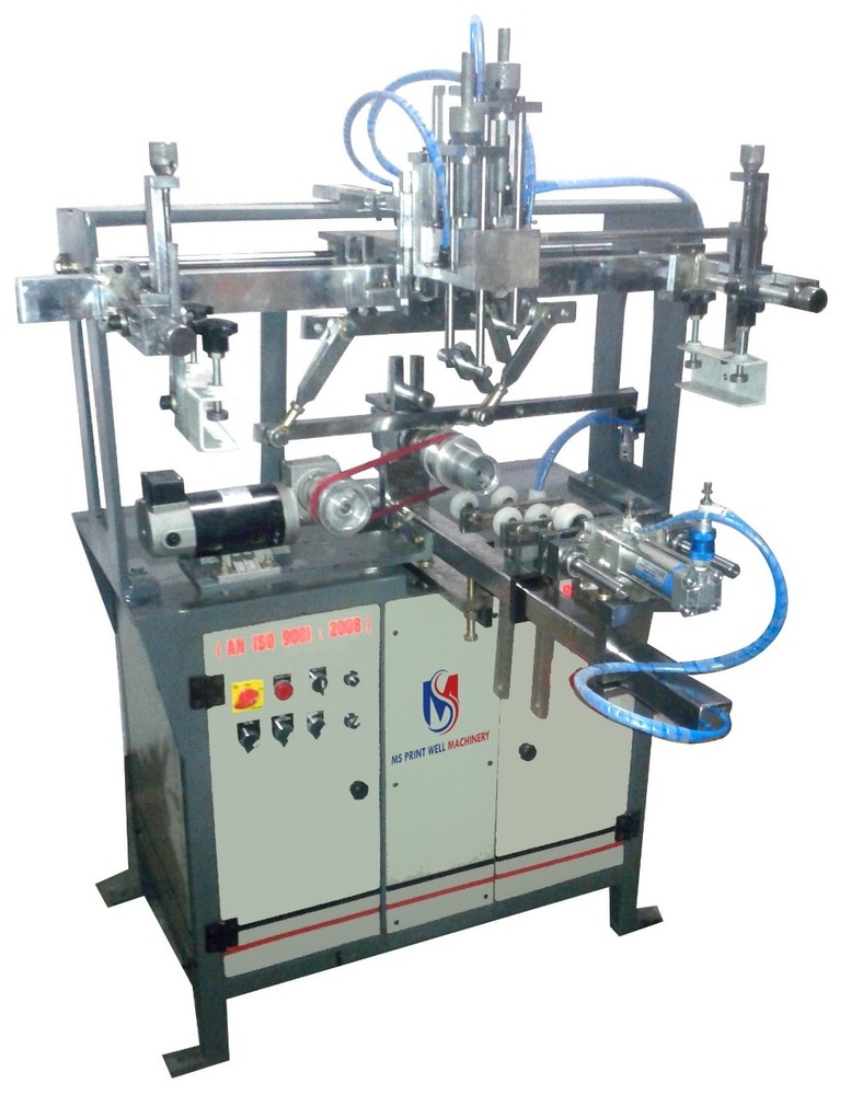 RS 200 SDE गोल स्क्रीन प्रिंटिंग मशीन