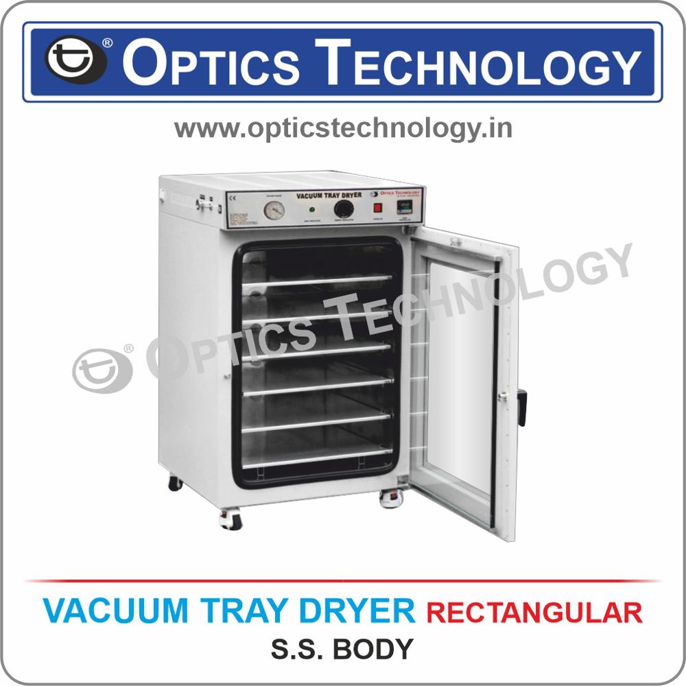 Vacuum Tray Dryer (Rectangular) - Accuracy: 1 °C