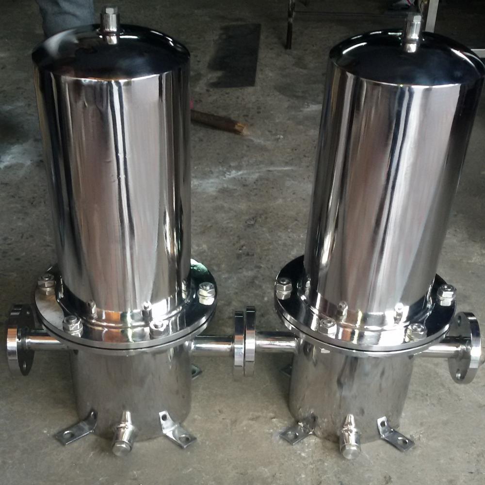 Multi Cartridge Filter Housing - Color: Silver